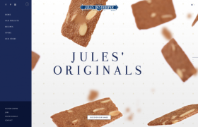 Home screen of the JDS website