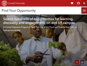 Experience Cornell - Find your Opportunity