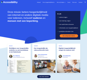 Accessibility.nl homepage