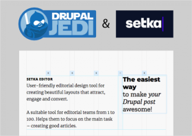Module for Setka Editor, easy magazine-quality layouts for Drupal sites