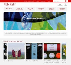 Holy Socks, Drupal 9 e-commerce site