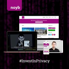 Noyb website mockup