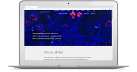 Moderna website powered by Acquia Cloud Platform