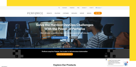 Perforce homepage