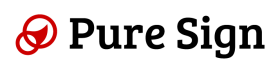 Pure Sign logo