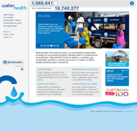 WaterHealth International offers an immediately deployable strategy for processing healthy drinking water in underserved communities.