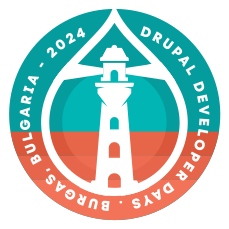 DDD Burgas logo showing the symbolic city lighthouse