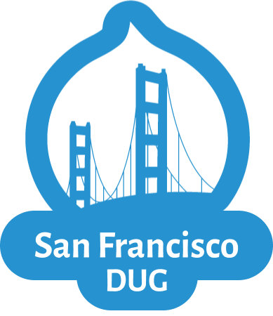 SFDUG logo of golden gate bridge