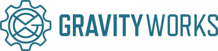 Logo for Gravity Works Design + Development
