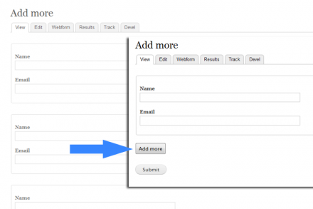 Webform Add More
