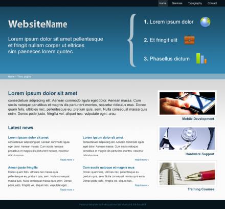 Alternative Drupal Template by Siti Drupal.it