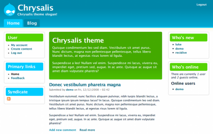 Chrysalis screenshot