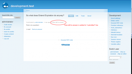 Expire Questions will lock questions when their time comes due