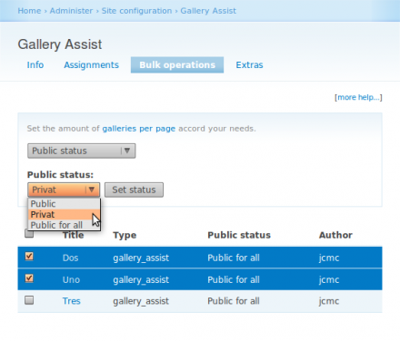 Manage GA-settings through the GA-Bulk Operator