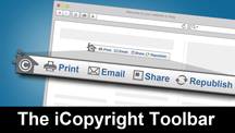 iCopyright Toolbar