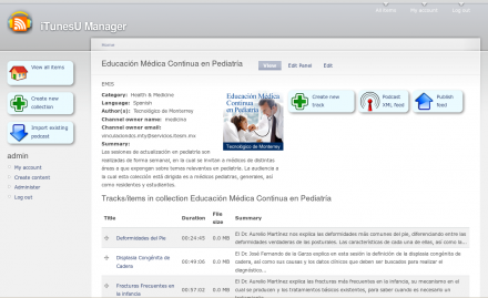 iTunes Manager installation profile screenshot.
