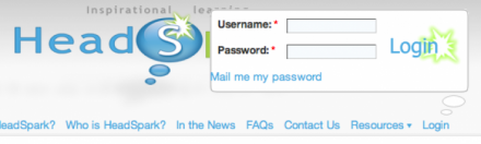 Popup login form