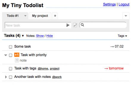 myTinyTodo