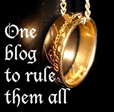 One blog to rule them all