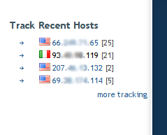 Track Host Block
