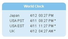 World Clock