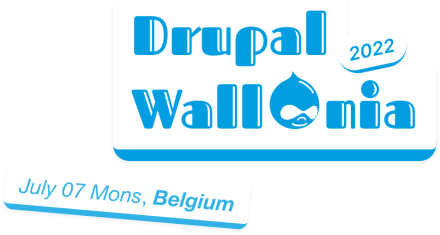 Drupal Wallonia 2022 Logo