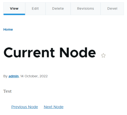 Node view