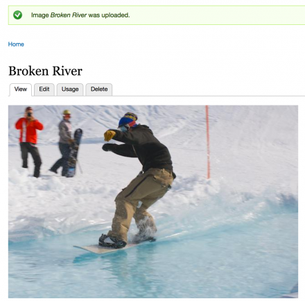 Media:Flickr adding a image - Broken River, by Steinmb 
