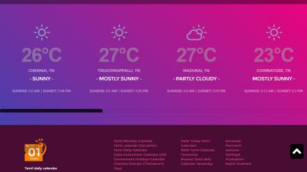 simple and cool weather widget screenshot