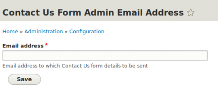 Drupal 8 and 9 Contact Us Form Email Configuration