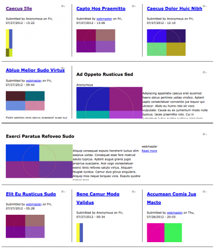 Example viewmode columns