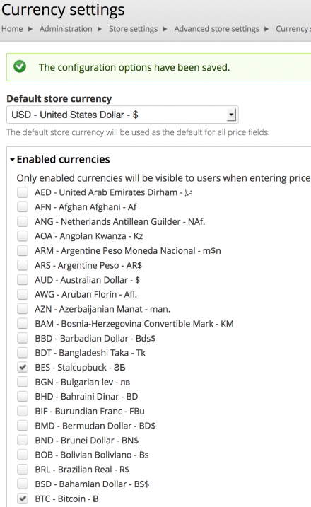 Stalcupbucks currency activation screenshot