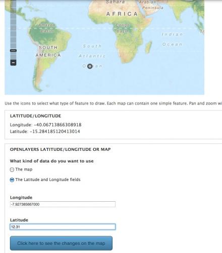 Openlayers Latitude Longitude