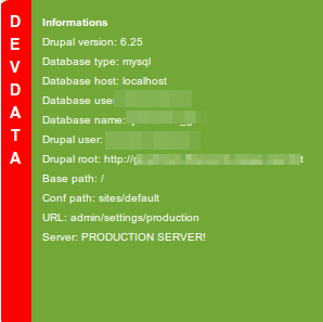 Devdata + Production module