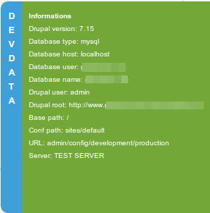 Devdata module