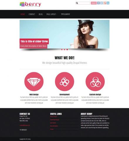 Berry Drupal Theme