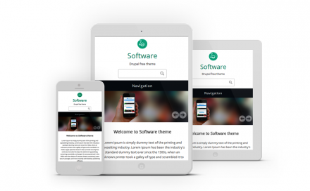 Software responsive theme