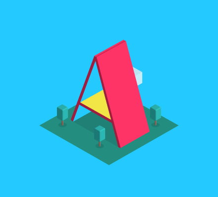 A-Frame logo