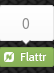 flattr button with count