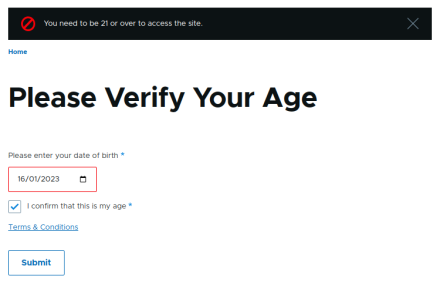Age Verification Form