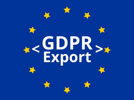 GDPR Export