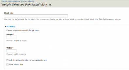 Hubble Telescope Daily Image | Drupal.org