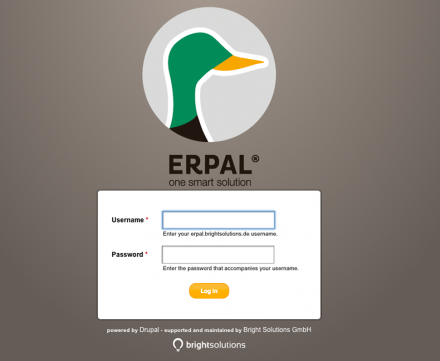 ERPAL for Service Providers login