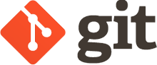 Logotype for git version control software