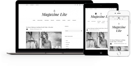 Magazine Lite, for Drupal 8