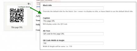 block configaration guideline