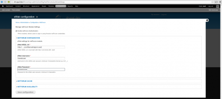 netforum xweb configuration.