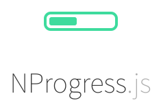 NProgress - slim progress bar in javascript