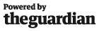 Logo displaying the words "Powered by the Guardian"