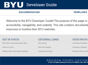 BYU Theme Screenshot